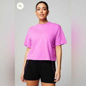 NWT Fabletics Cotton Boxy Tee